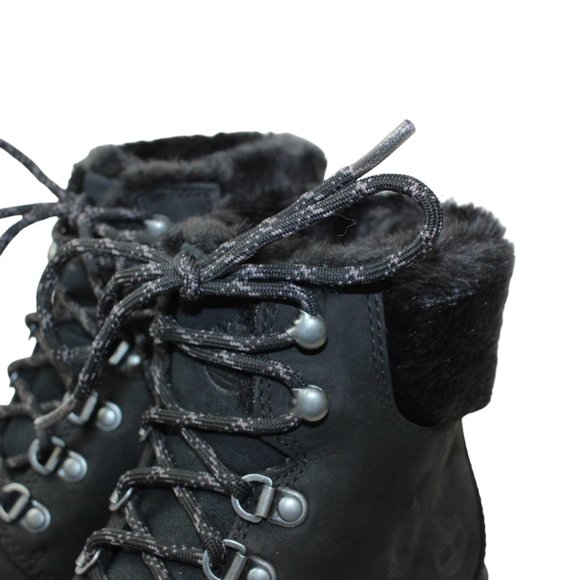 Timberland Kinsley Combat Boot Faux Fur Lined 2.5" Block Heel Women's 8 NEW! - Picture 12 of 12